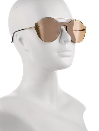 Bottega Veneta Shield Tinted Sunglasses