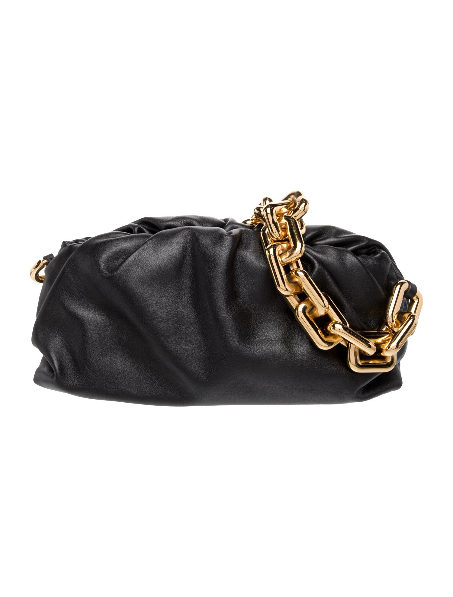 Bottega Veneta Leather Chain Pouch w/ Tags