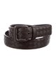 Bottega Veneta Intrecciato Weave Leather Belt