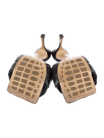 Bottega Veneta Intrecciato Weave Leather Slides