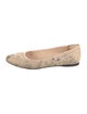 Bottega Veneta Intrecciato Weave Leather Ballet Flats