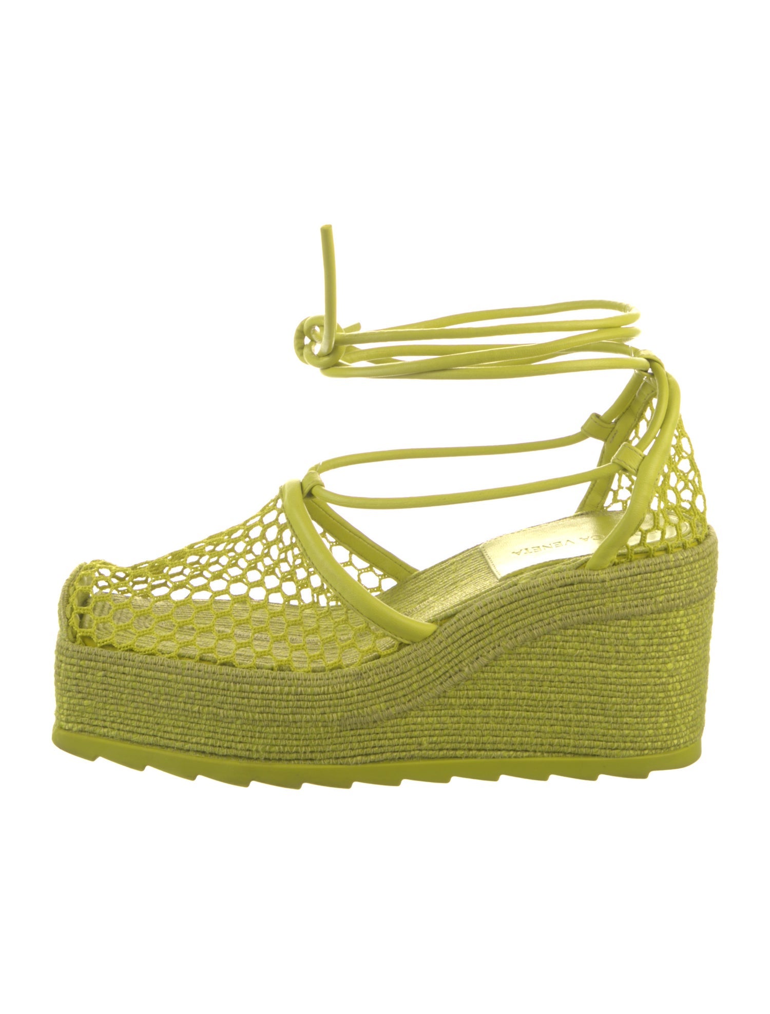 Bottega Veneta Mesh T-Strap Pumps