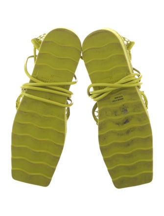 Bottega Veneta Mesh T-Strap Pumps