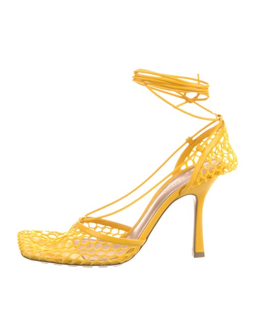 Bottega Veneta Mesh Slingback Pumps