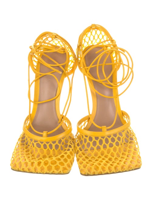 Bottega Veneta Mesh Slingback Pumps
