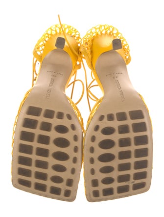 Bottega Veneta Mesh Slingback Pumps