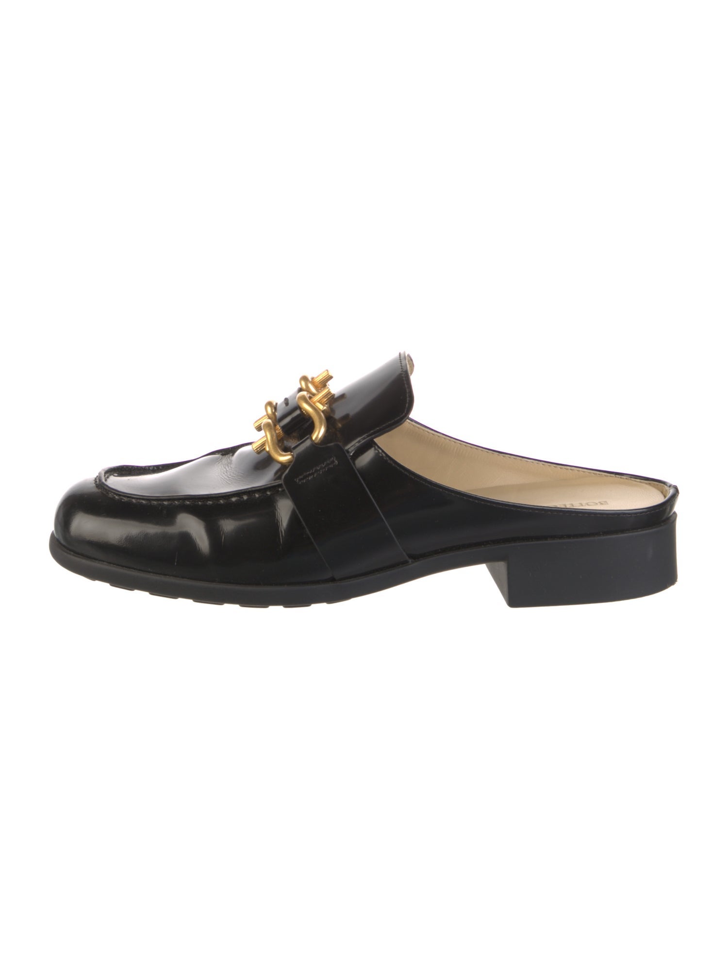 Bottega Veneta Patent Leather Mules