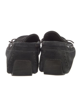 Bottega Veneta Intrecciato Weave Suede Drivers