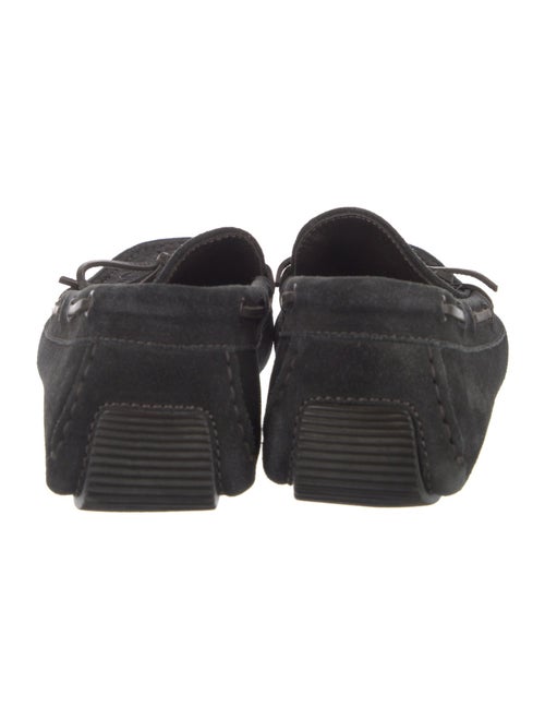 Bottega Veneta Intrecciato Weave Suede Drivers