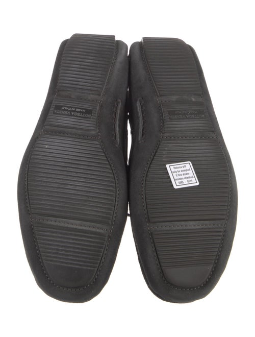 Bottega Veneta Intrecciato Weave Suede Drivers