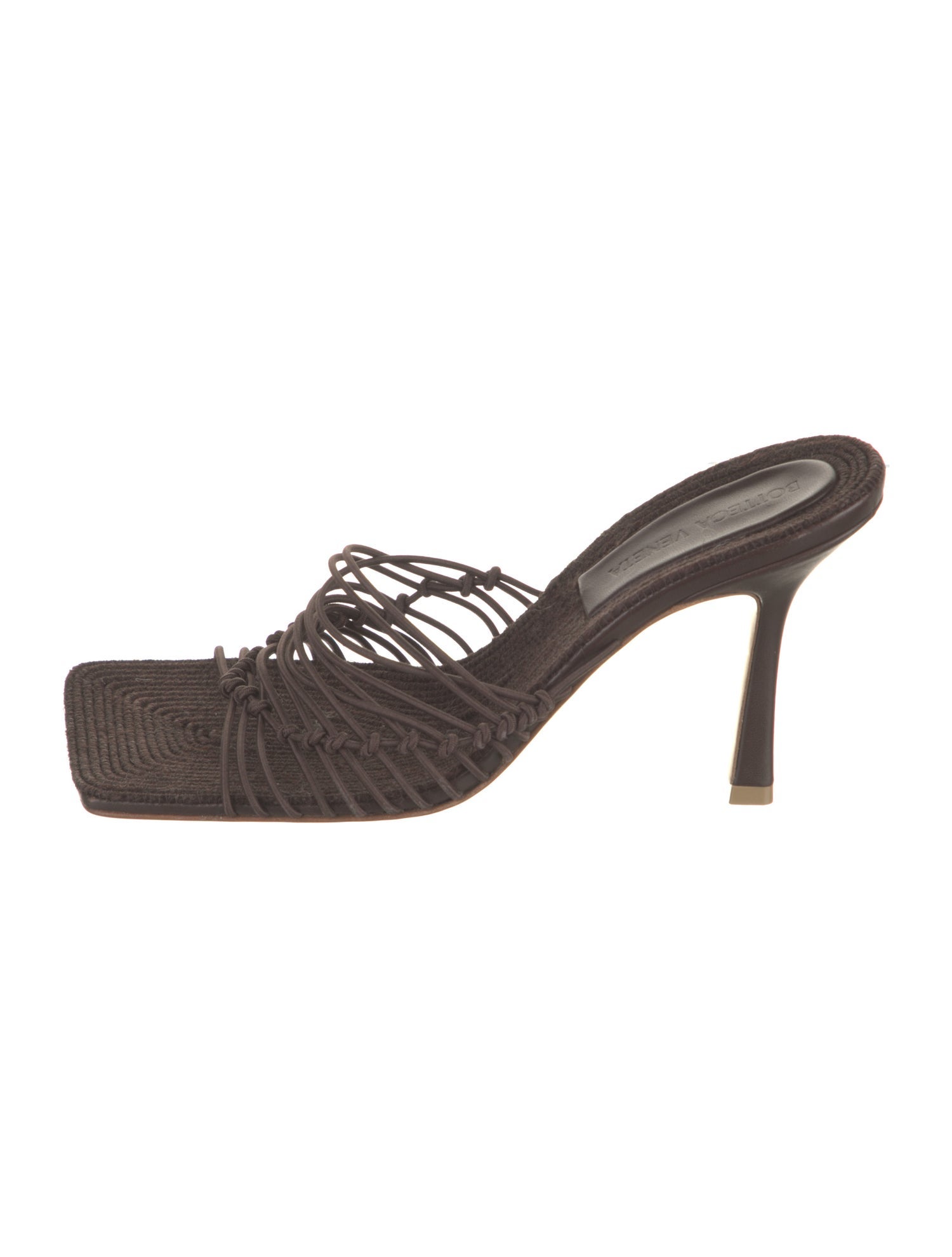 Bottega Veneta Leather Gladiator Sandals