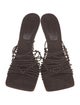Bottega Veneta Leather Gladiator Sandals