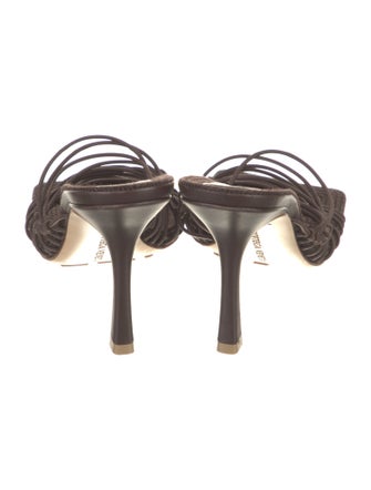 Bottega Veneta Leather Gladiator Sandals