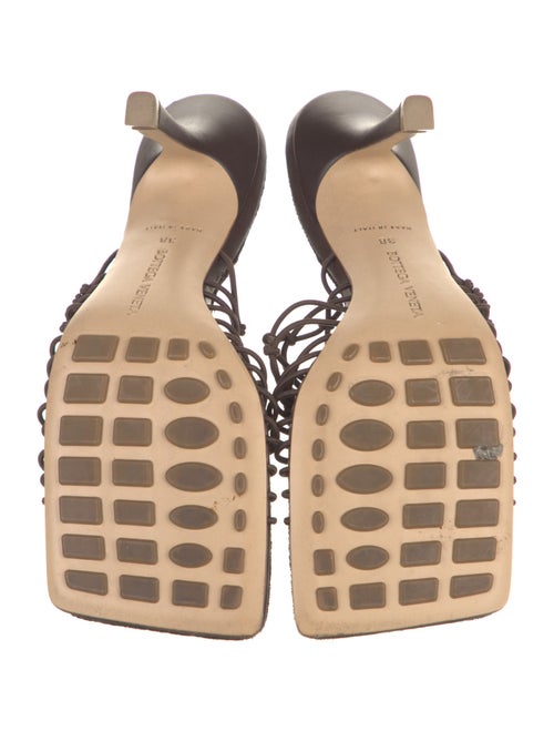 Bottega Veneta Leather Gladiator Sandals