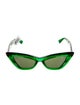 Bottega Veneta Cat-Eye Tinted Sunglasses