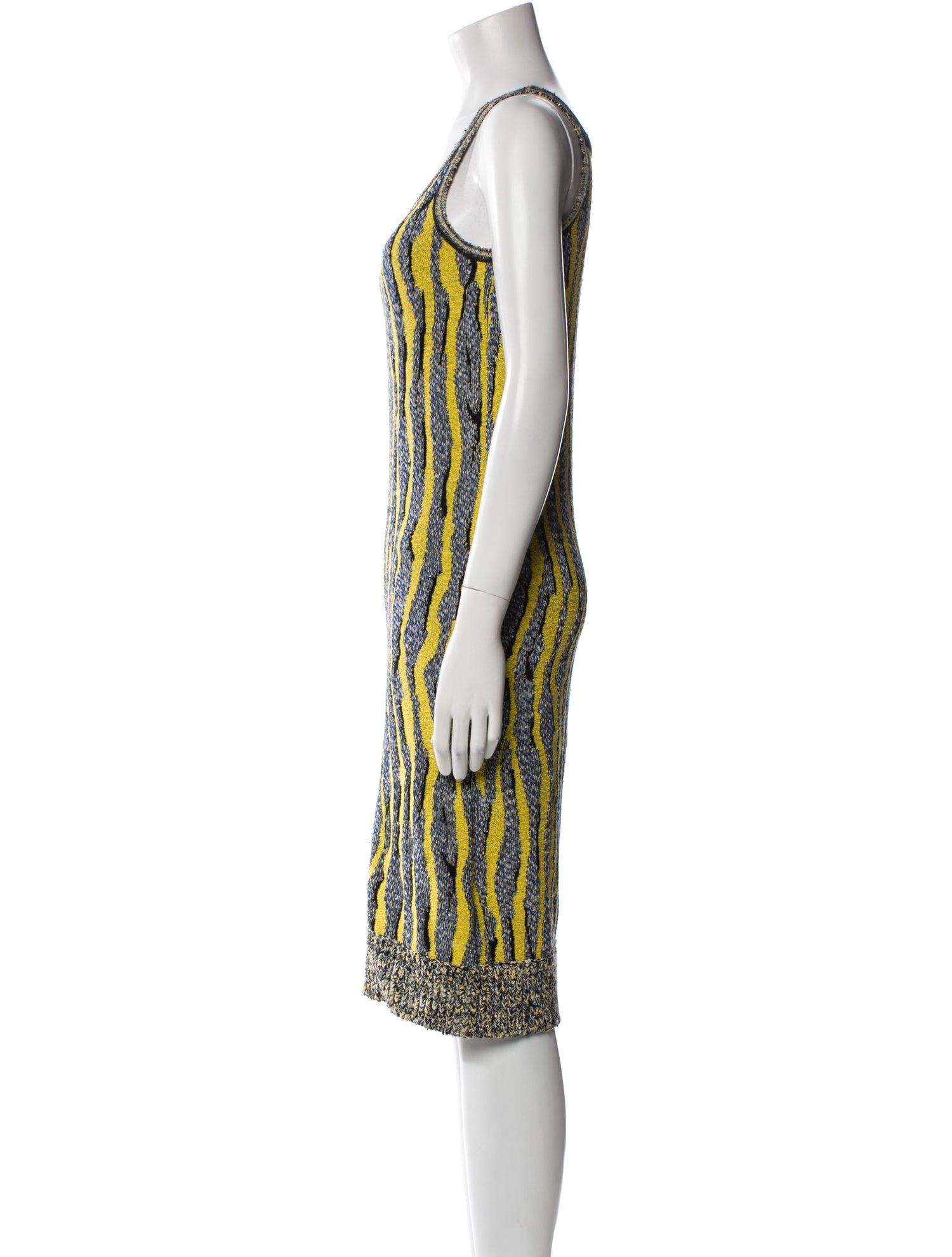 Bottega Veneta Printed Knee-Length Dress