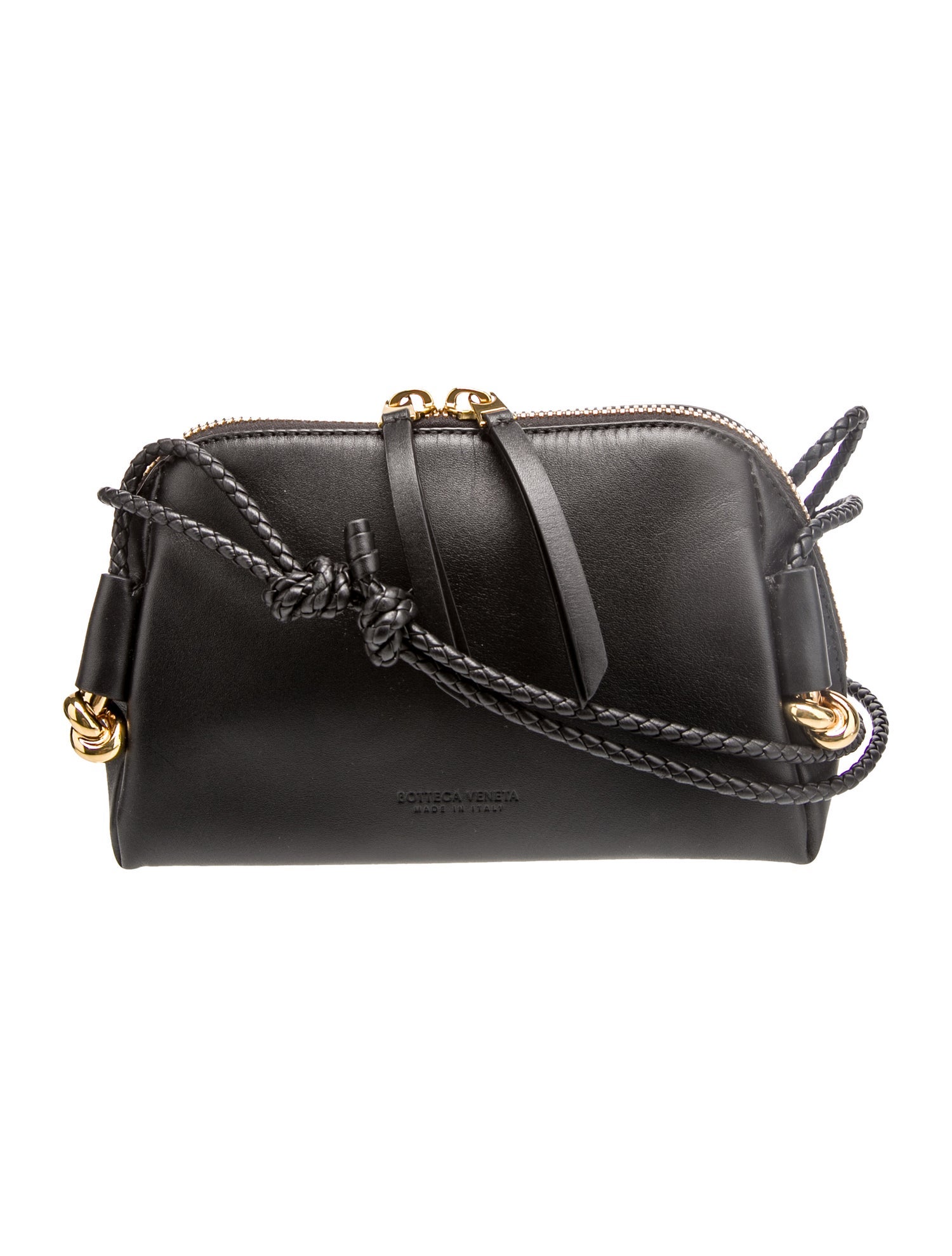 Bottega Veneta Leather Concert Pouch Medium