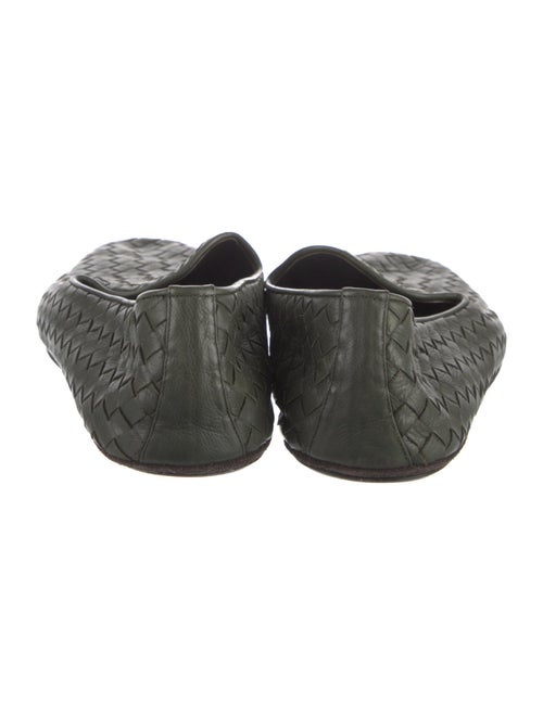 Bottega Veneta Intrecciato Weave Leather Loafers