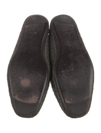 Bottega Veneta Intrecciato Weave Leather Loafers