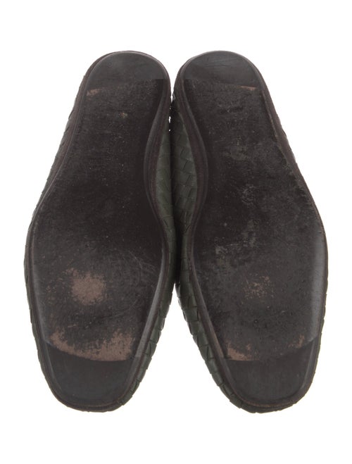Bottega Veneta Intrecciato Weave Leather Loafers