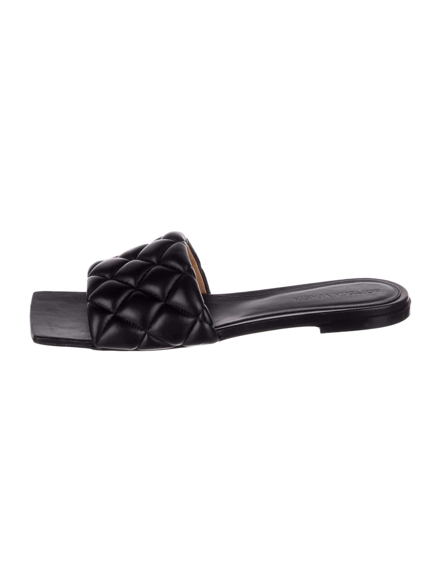 Bottega Veneta Leather Slides