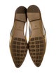 Bottega Veneta Leather Slingback Flats