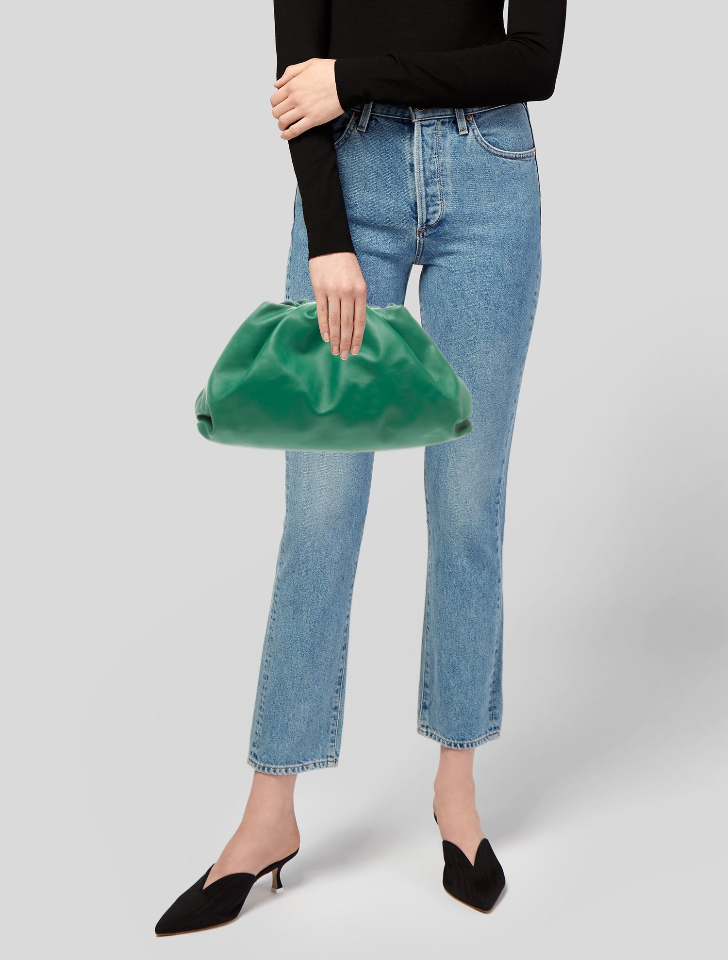 Bottega Veneta Leather The Pouch