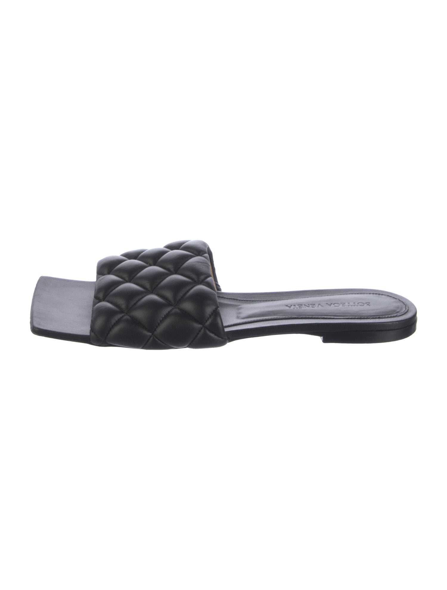 Bottega Veneta Leather Slides