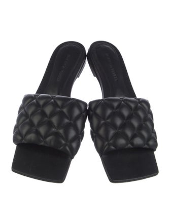 Bottega Veneta Leather Slides