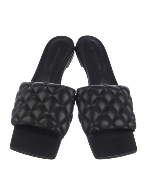 Bottega Veneta Leather Slides