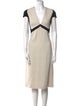 Bottega Veneta Wool Midi Length Dress