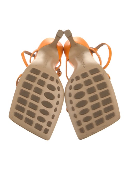 Bottega Veneta Leather Gladiator Sandals