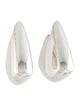 Bottega Veneta Small Fin Drop Earrings