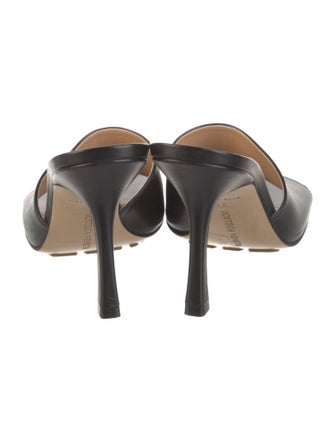 Bottega Veneta Leather Slides