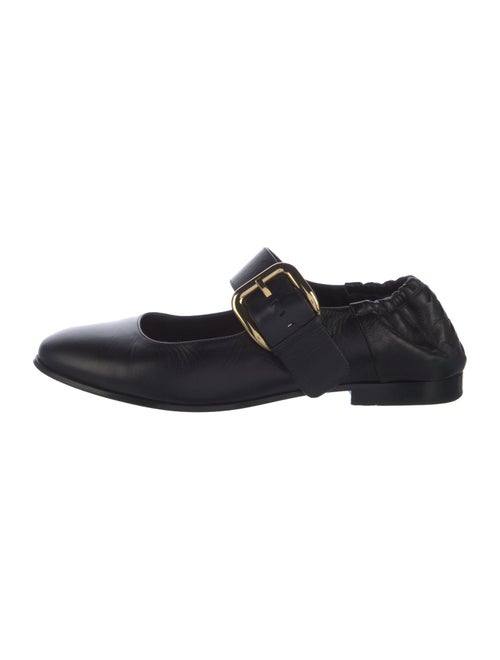 Bottega Veneta Leather Mary Jane Flats