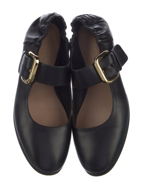 Bottega Veneta Leather Mary Jane Flats