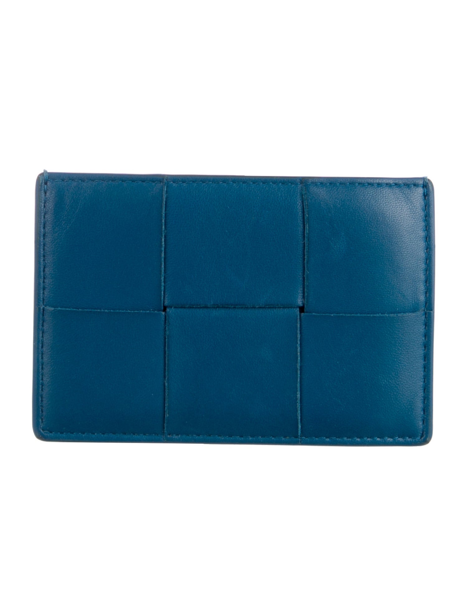 Bottega Veneta Card Holder Intrecciato Weave Bifold Wallet