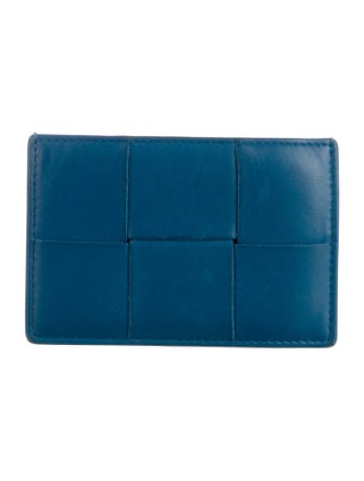 Bottega Veneta Card Holder Intrecciato Weave Bifold Wallet