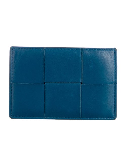 Bottega Veneta Card Holder Intrecciato Weave Bifold Wallet