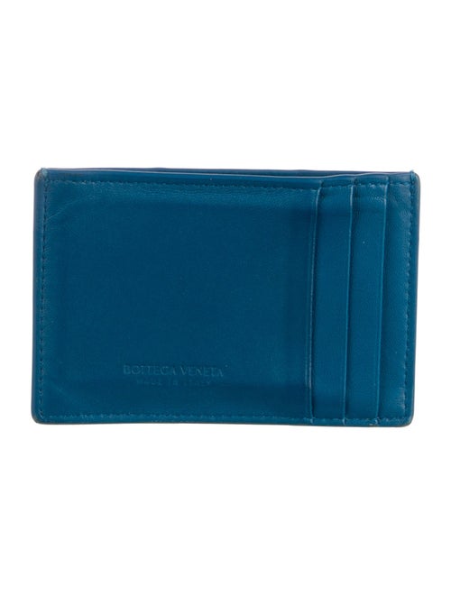 Bottega Veneta Card Holder Intrecciato Weave Bifold Wallet
