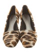 Bottega Veneta Ponyhair Animal Print Pumps