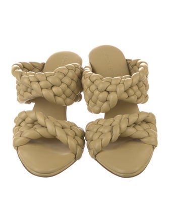 Bottega Veneta Leather Slides