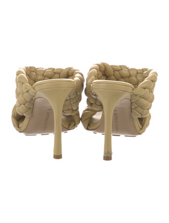Bottega Veneta Leather Slides