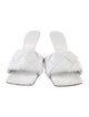 Bottega Veneta Intrecciato Weave Leather Slides