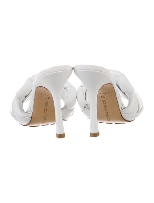 Bottega Veneta Intrecciato Weave Leather Slides