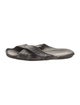 Bottega Veneta Intrecciato Weave Leather Slides