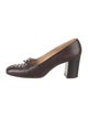 Bottega Veneta Intrecciato Weave Leather Pumps