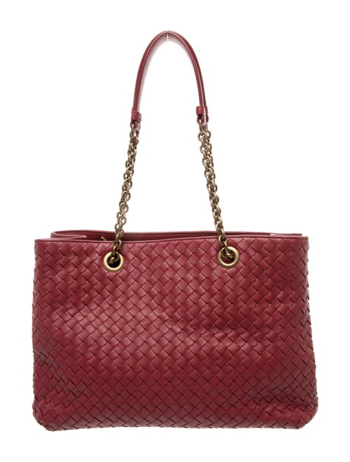 Bottega Veneta Intrecciato Chain Tote Medium
