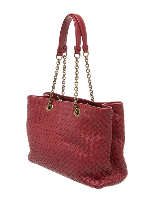 Bottega Veneta Intrecciato Chain Tote Medium