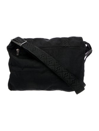 Bottega Veneta Canvas Messenger Bag